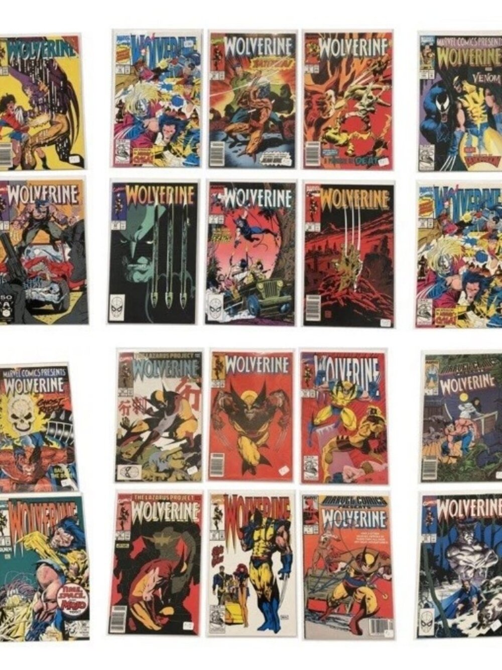 61 Unread Raw Bagged Wolverine #2-69 Lot, Marvel Comics Presents What If 1988-93